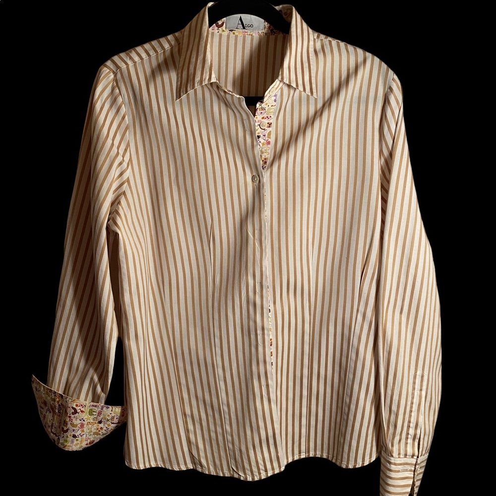 Algo Button Front Long Sleeve Shirt